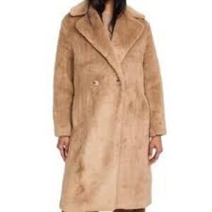 VINCE FAUX FUR COAT